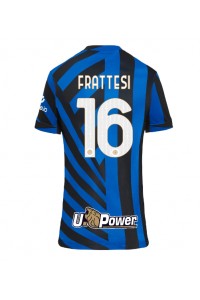 Inter Milan Davide Frattesi #16 Fotballdrakt Hjemme Klær Dame 2024-25 Korte ermer